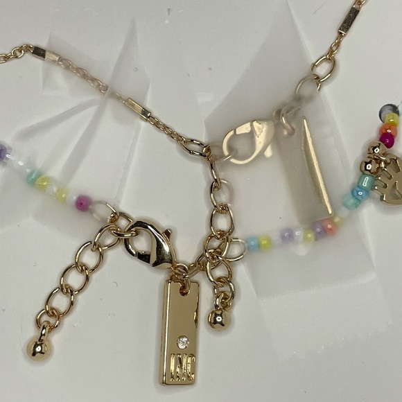 INC International Concepts Evil Eye Mixed Bead and Charms 2 Pc Bracelet Set - Picture 13 of 15